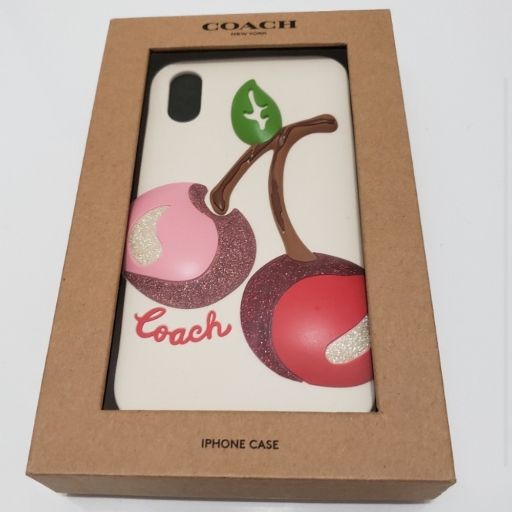 🍒Coach IPhone XR Case with Oversized Cherry🍒 - Picture 5 of 8
